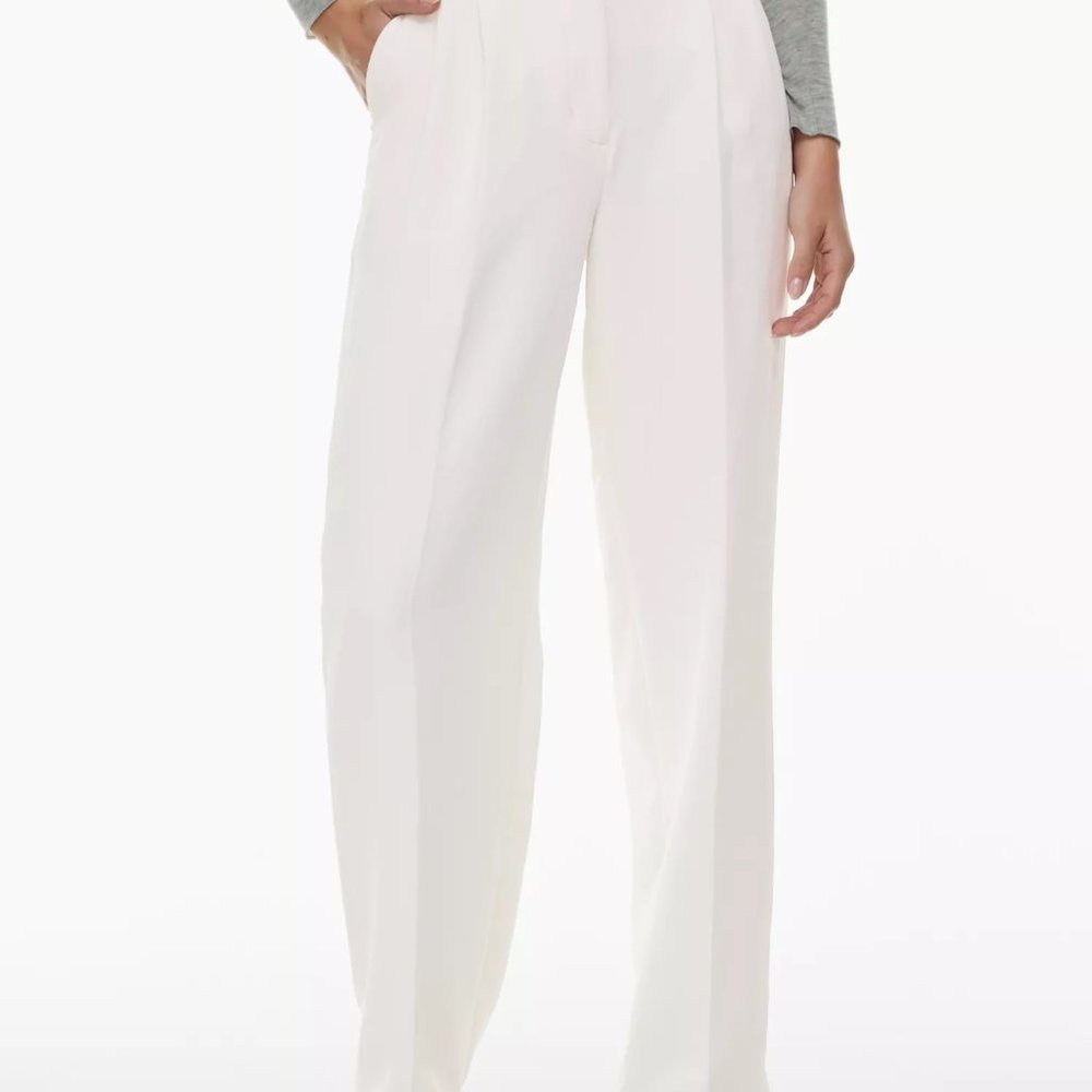 ARITZIA Wilfred THE EFFORTLESS PANT - Light Birch